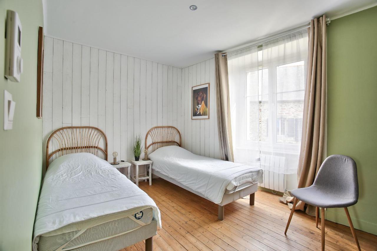 600M Plage Saint-Suliac- Maison Bretonne Pour 4 Екстер'єр фото